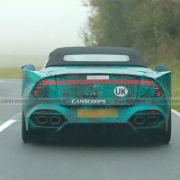 阿斯顿・马丁 Vanquish 敞篷车路测照曝光：运动感十足、824 马力 V12 发动机