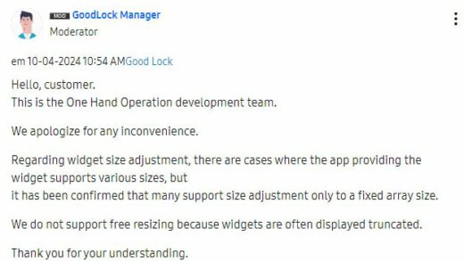三星承认 One UI 小部件不够灵活：正倾听反馈，优化单手体验
