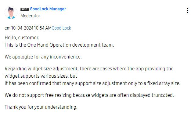 三星承认 One UI 小部件不够灵活:正倾听反馈,优化单手体验