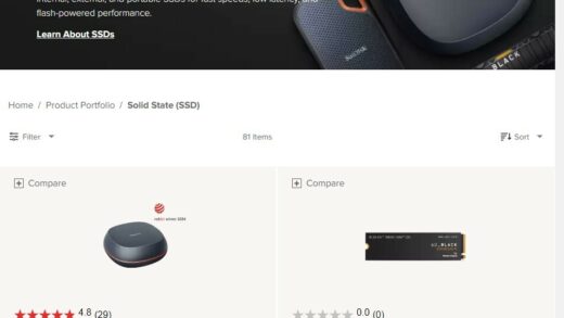 西部数据将所有闪存产品整合到闪迪（SanDisk）品牌官网下