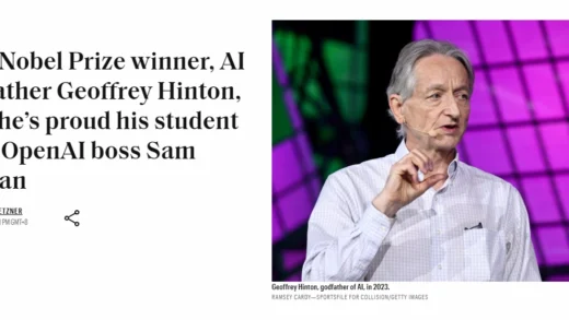 AI 教父、诺贝尔奖得主辛顿：我为我的学生解雇 OpenAI CEO 感到骄傲