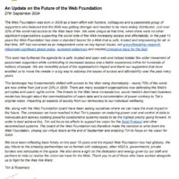 使命完成，万维网基金会宣布关闭