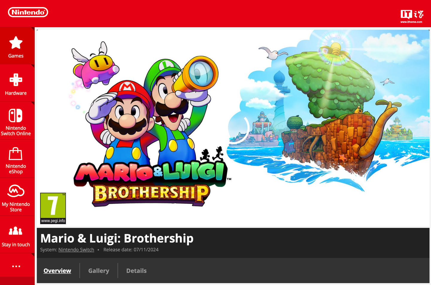 任天堂游戏《马力欧 & 路易吉 RPG 兄弟齐航!》5 分钟玩法概览预告发布,11 月 7 日登陆 Switch