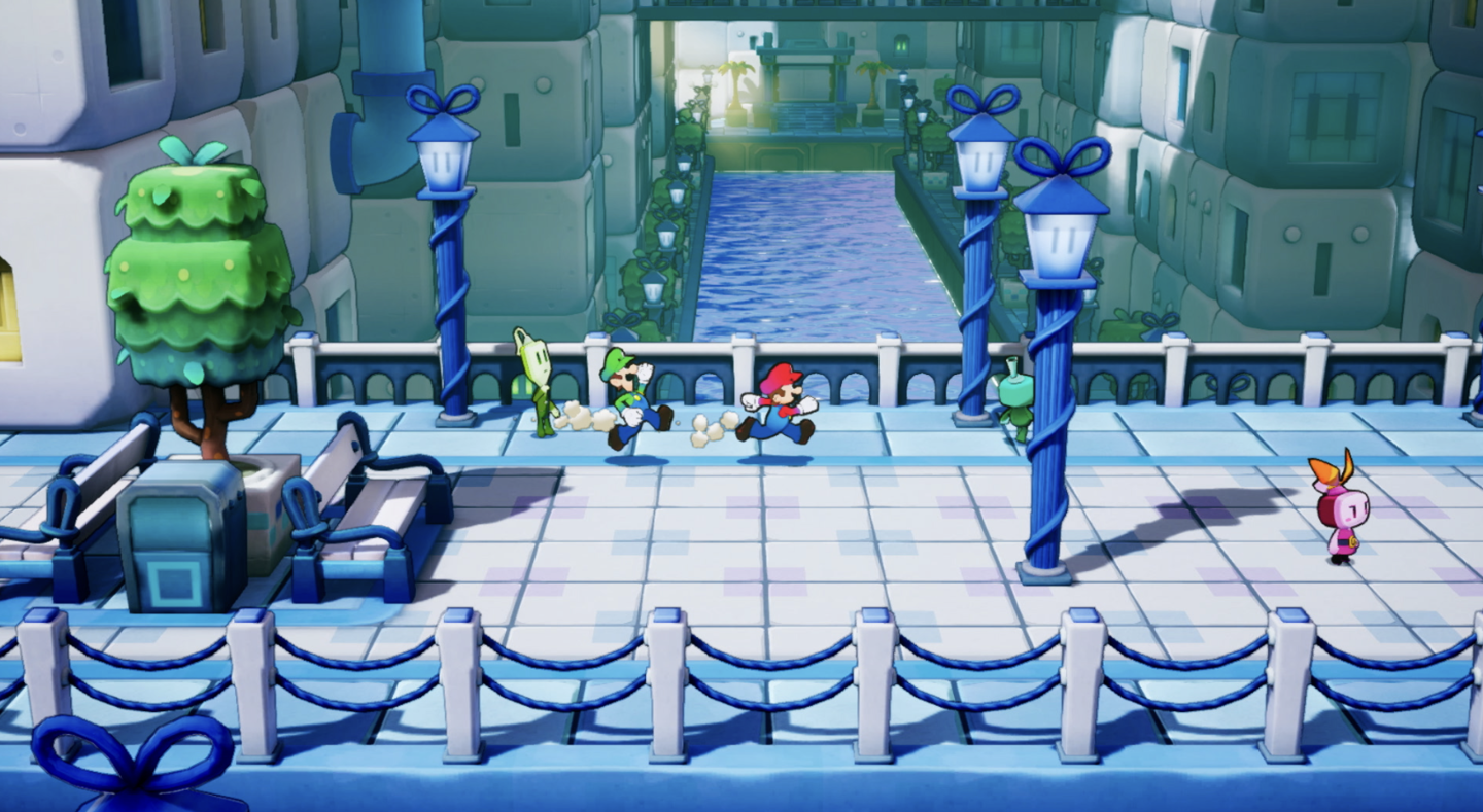 任天堂游戏《马力欧 & 路易吉 RPG 兄弟齐航!》5 分钟玩法概览预告发布,11 月 7 日登陆 Switch