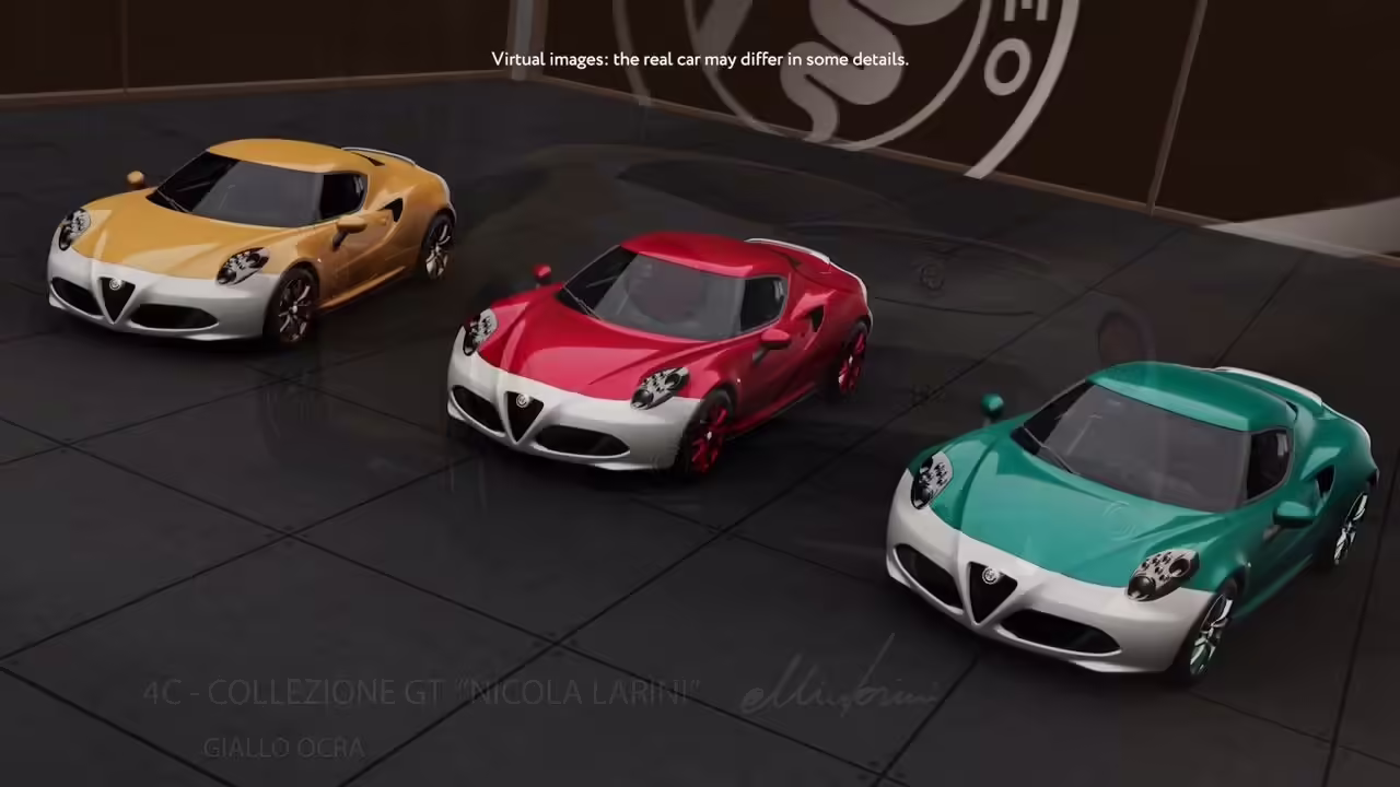 致敬赛车手 Nicola Larini，Stellantis 推出 3 辆特别版 Alfa Romeo 4C 跑车