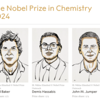 2024年诺贝尔化学奖揭晓！三位科学家获奖 奖励745万元
