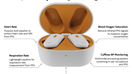 诺基亚贝尔实验室推出世界首款“感官可穿戴设备”OmniBuds 耳机，可检测心率体温血氧血压