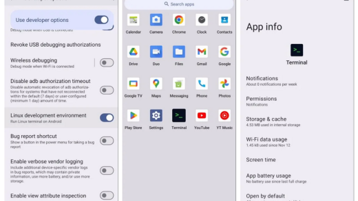 谷歌安卓 15 QPR2 新增 Linux 终端，让开发者在虚拟机中运行 Linux 应用