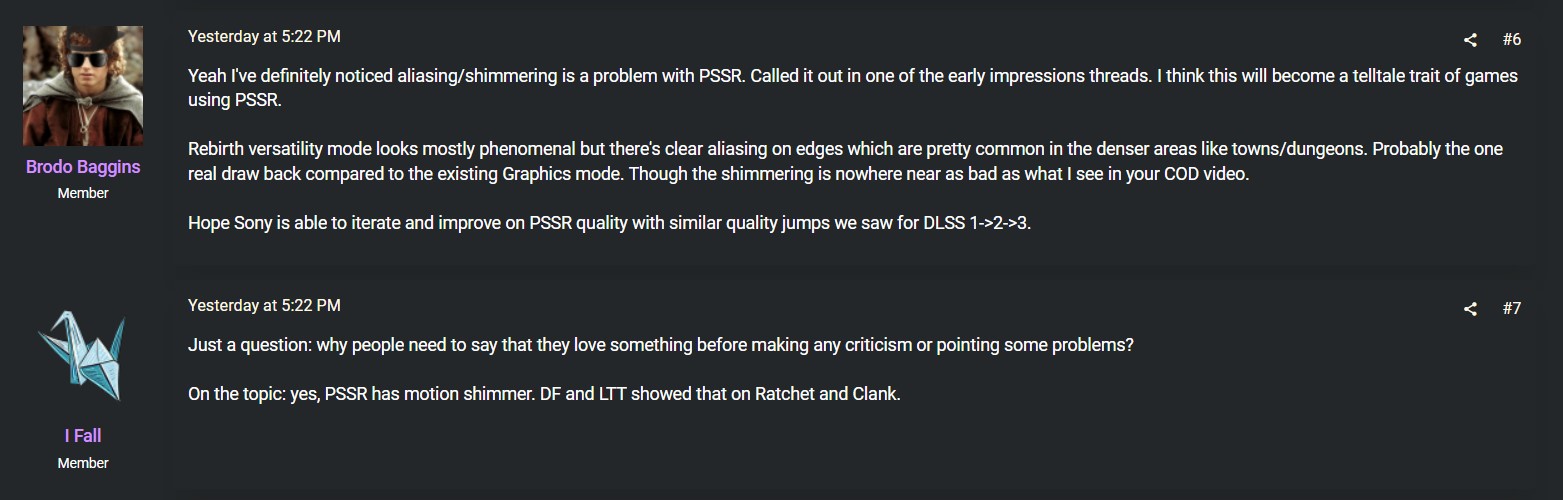 索尼 PS5 Pro 运行部分游戏会出现画面瑕疵,PSSR 技术被指是元凶 索尼 PS5 Pro 运行部分游戏会出现画面瑕疵,PSSR 技术被指是元凶