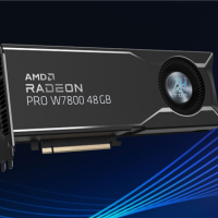 AMD显卡史上最大显存：Radeon PRO W7800 48GB低调发布
