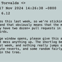 Linux Kernel 6.12正式发布！实时功能终于来了