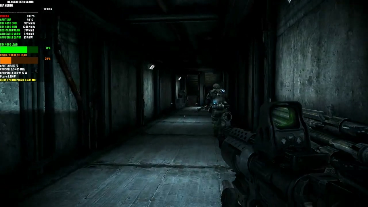 重温 PS3 经典：RTX 4090+9800X3D PC 实测 4K 模拟《杀戮地带 2》游戏