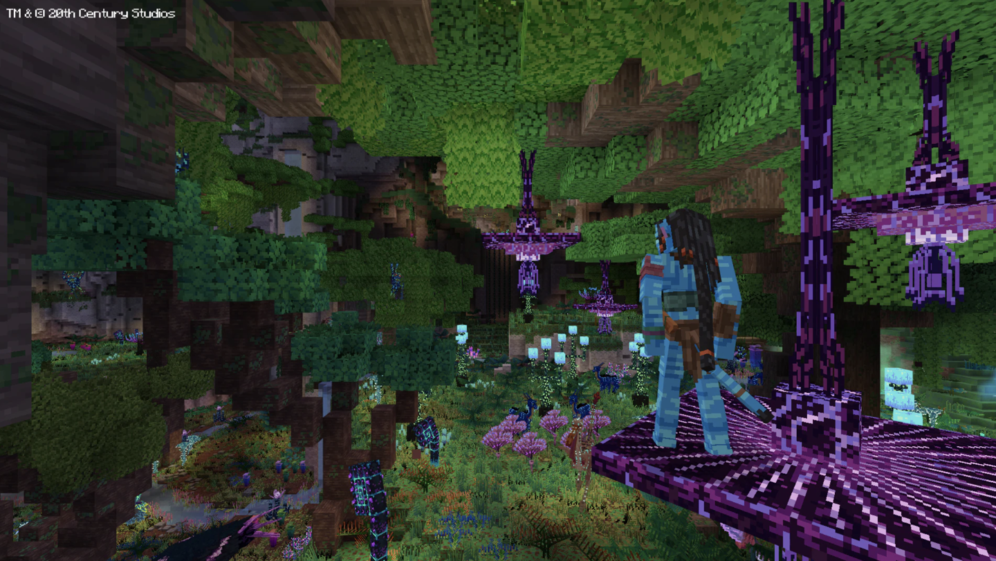 微软《我的世界：基岩版》海外版联动《阿凡达》电影，上线付费游戏地图 / 皮肤角色