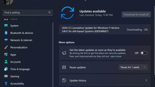 部分 Win11 24H2 用户反馈微软 12 月更新 BUG：安装失败、拖慢性能、蓝屏等