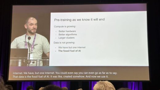 OpenAI 联合创始人 Ilya Sutskever：预训练时代即将结束