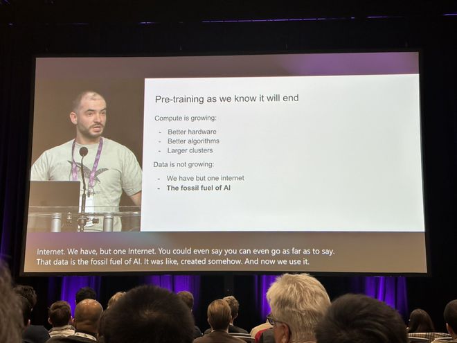 OpenAI 联合创始人 Ilya Sutskever:预训练时代即将结束
