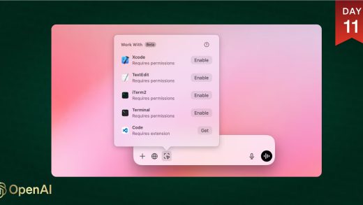 OpenAI推动ChatGPT在更多苹果App中运行