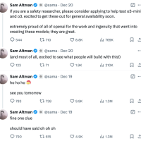 OpenAI员工在推特上，像极了上班的你