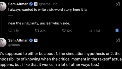 OpenAI首席执行官奥特曼：OpenAI周活破3亿 已找到通往AGI之路