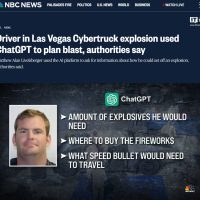 特斯拉 Cybertruck 拉斯维加斯爆炸案细节曝光：嫌犯用 ChatGPT 协助策划