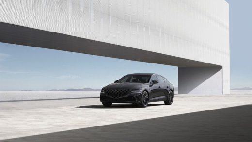 暗夜魅影：捷尼赛思 G80 黑色版官图发布