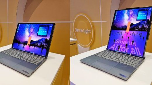 三星显示器将于4月量产可卷曲的笔记本电脑显示屏