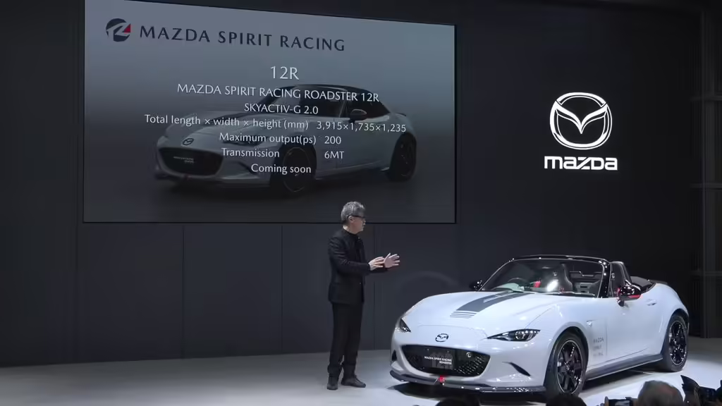 马自达 Spirit Racing Roadster 12R 登场：全球限量 200 辆，2.0 升发动机 200 马力，售价 700 万日元