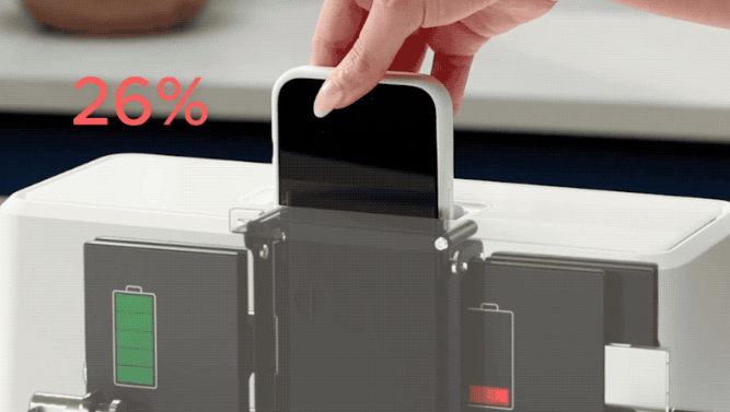 初创公司Swippitt推出手机换电站 2秒完成电池更换