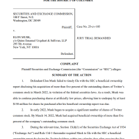 突发！美国证交会起诉马斯克：涉嫌证券违规 少花1.5亿美元