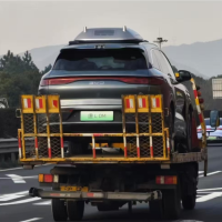 搭载全球最强电机 比亚迪唐L实车曝光：自带车顶无人机舱