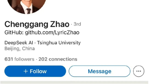 老黄应该把招聘负责人开了！DeepSeek核心成员赵成钢曾就职英伟达