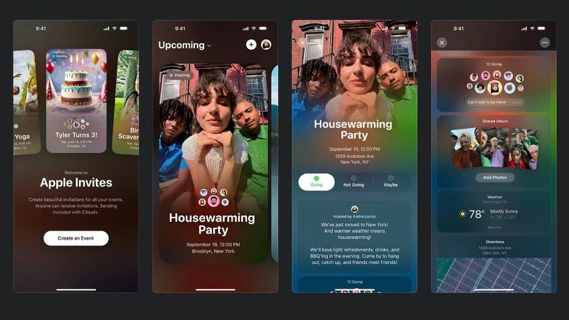 苹果推出全新“Invites”应用，助力用户轻松策划各类活动
