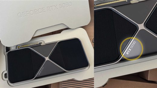 NVIDIA干嘛呢！玩家入手公版RTX 5080 却打着RTX 5090的标