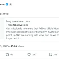 Sam Altman发表深度文章：AI Agent将重塑世界经济