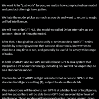 OpenAI凌晨放王炸！GPT-5即将发布 免费无限使用