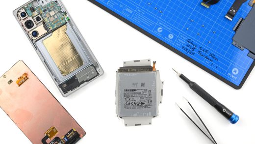 iFixit 拆解三星 Galaxy S25 Ultra 手机，可维修得分十年来最高