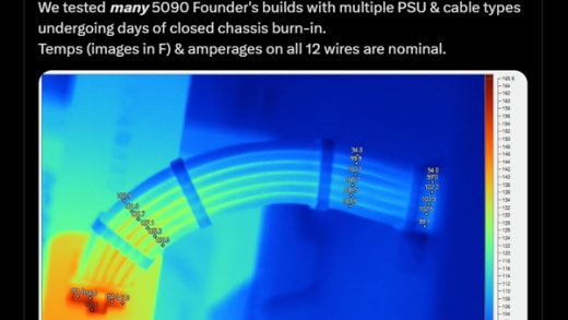 RTX 5090电源口烧毁原因成谜！实测无法复现：各种线、电源都试了