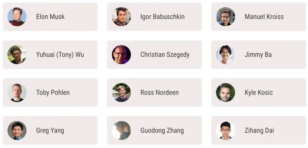 马斯克成点头机器人 Grok-3发布会坐C位的两个华人是谁？