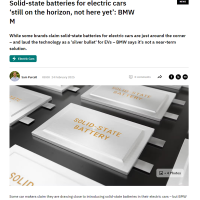 奔驰已路试 宝马丝毫不急：8年后量产搭载固态电池