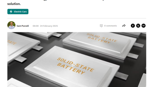 奔驰已路试 宝马丝毫不急：8年后量产搭载固态电池