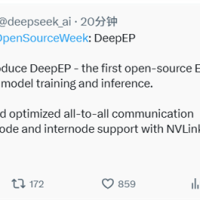 DeepSeek第二炸：开源首个用于 MoE 模型训练通信库