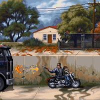 《终结者 2D：命运未定》9 月 5 日发售，玩家扮演施瓦辛格致敬经典街机游戏