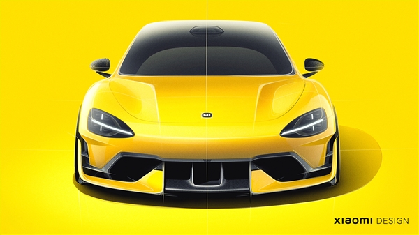 小米SU7 Ultra壁纸下载：设计师手绘 雷军都被震撼到了