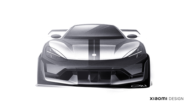 小米SU7 Ultra壁纸下载：设计师手绘 雷军都被震撼到了