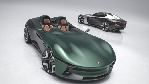 英国初创公司 Longbow 推出轻量化电动跑车：零百 3.5 秒，重量仅 895kg