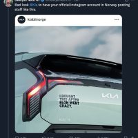 特斯拉遭同行背刺！起亚发帖称：这车是我在马斯克发疯后买的