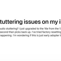 首批iPhone 16e出现翻车故障：蓝牙音频卡顿