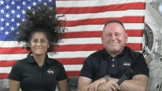 SpaceX飞船成功接驳国际空间站：被困太空9个月的美国宇航员终于能回来了