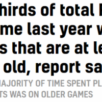 PC玩家仍爱玩六年前的老游戏！新作生存空间遭挤压