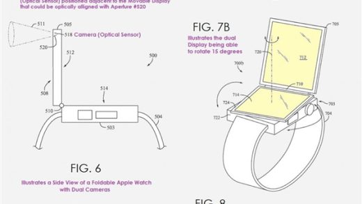 不只iPhone、iPad能折：苹果专利曝光折叠Apple Watch！